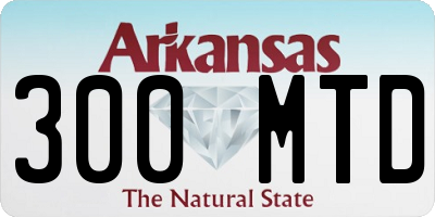 AR license plate 300MTD