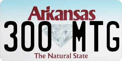 AR license plate 300MTG