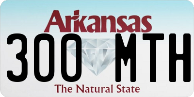 AR license plate 300MTH