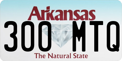 AR license plate 300MTQ