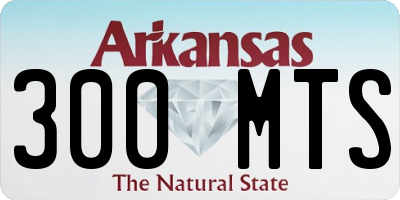 AR license plate 300MTS