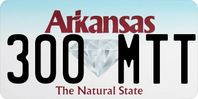 AR license plate 300MTT