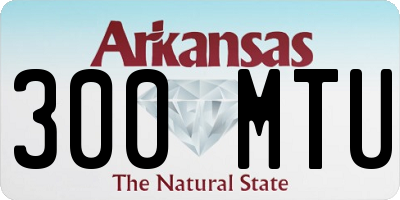 AR license plate 300MTU