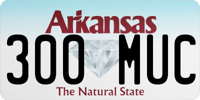 AR license plate 300MUC