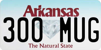 AR license plate 300MUG