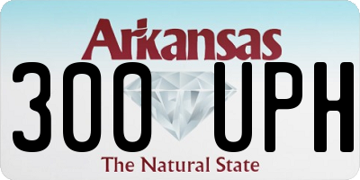 AR license plate 300UPH