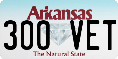 AR license plate 300VET