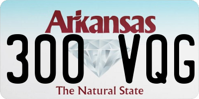 AR license plate 300VQG
