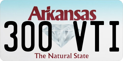 AR license plate 300VTI
