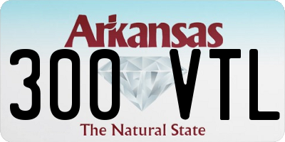 AR license plate 300VTL