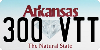 AR license plate 300VTT