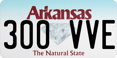 AR license plate 300VVE