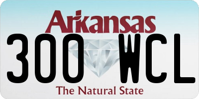 AR license plate 300WCL