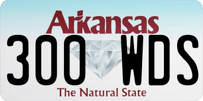 AR license plate 300WDS