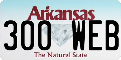 AR license plate 300WEB