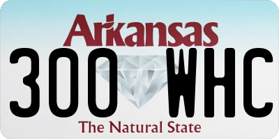 AR license plate 300WHC