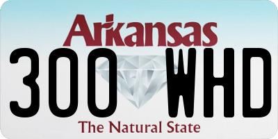 AR license plate 300WHD