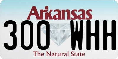 AR license plate 300WHH