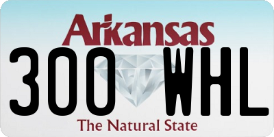 AR license plate 300WHL