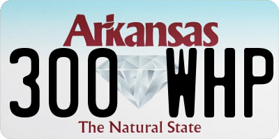 AR license plate 300WHP