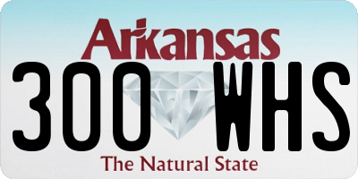 AR license plate 300WHS