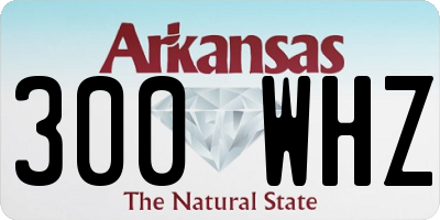 AR license plate 300WHZ