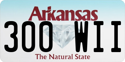 AR license plate 300WII