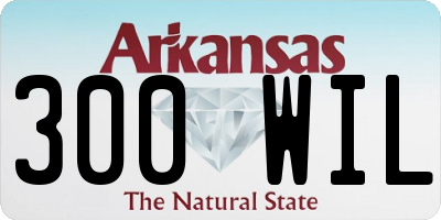 AR license plate 300WIL