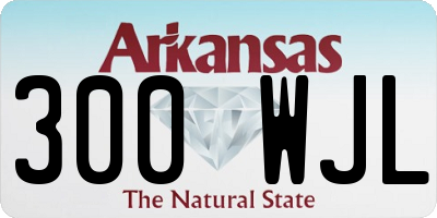 AR license plate 300WJL