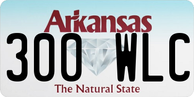 AR license plate 300WLC
