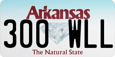 AR license plate 300WLL