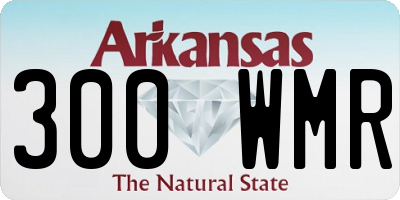 AR license plate 300WMR