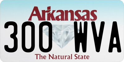 AR license plate 300WVA