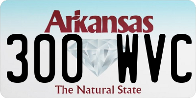 AR license plate 300WVC
