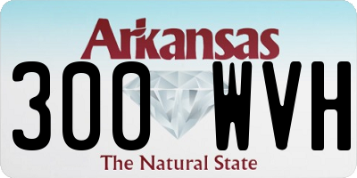 AR license plate 300WVH