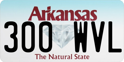 AR license plate 300WVL