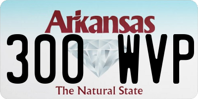 AR license plate 300WVP