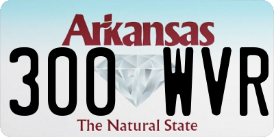 AR license plate 300WVR