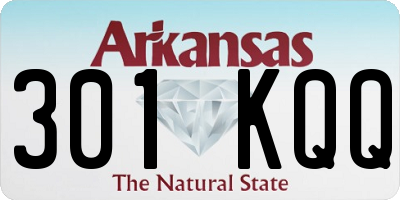 AR license plate 301KQQ