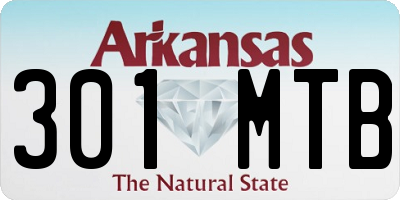 AR license plate 301MTB