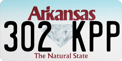 AR license plate 302KPP