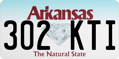 AR license plate 302KTI