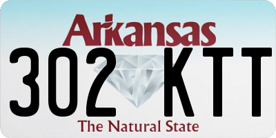 AR license plate 302KTT