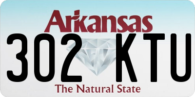 AR license plate 302KTU