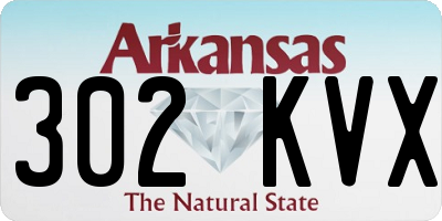 AR license plate 302KVX