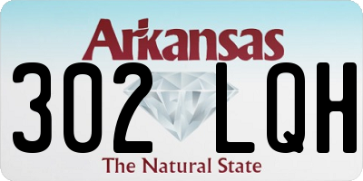 AR license plate 302LQH