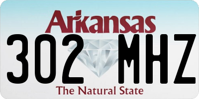 AR license plate 302MHZ