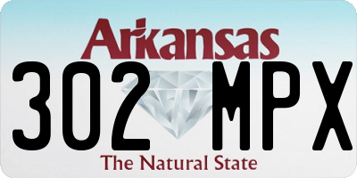 AR license plate 302MPX