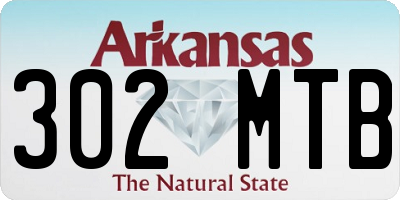AR license plate 302MTB