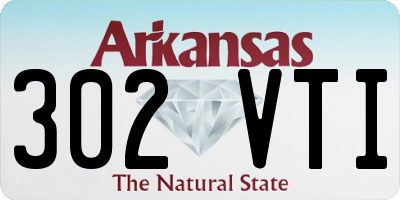 AR license plate 302VTI